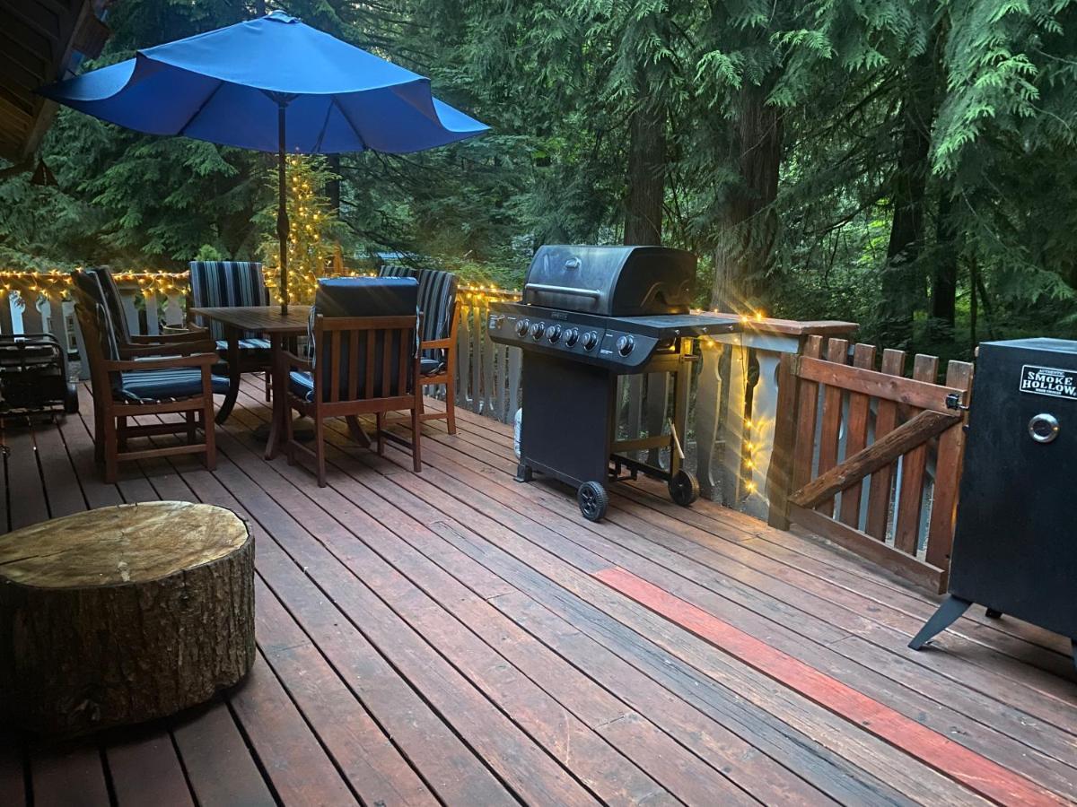 Cozy Bird House W Big Screen! Mount Hood Village Exteriör bild