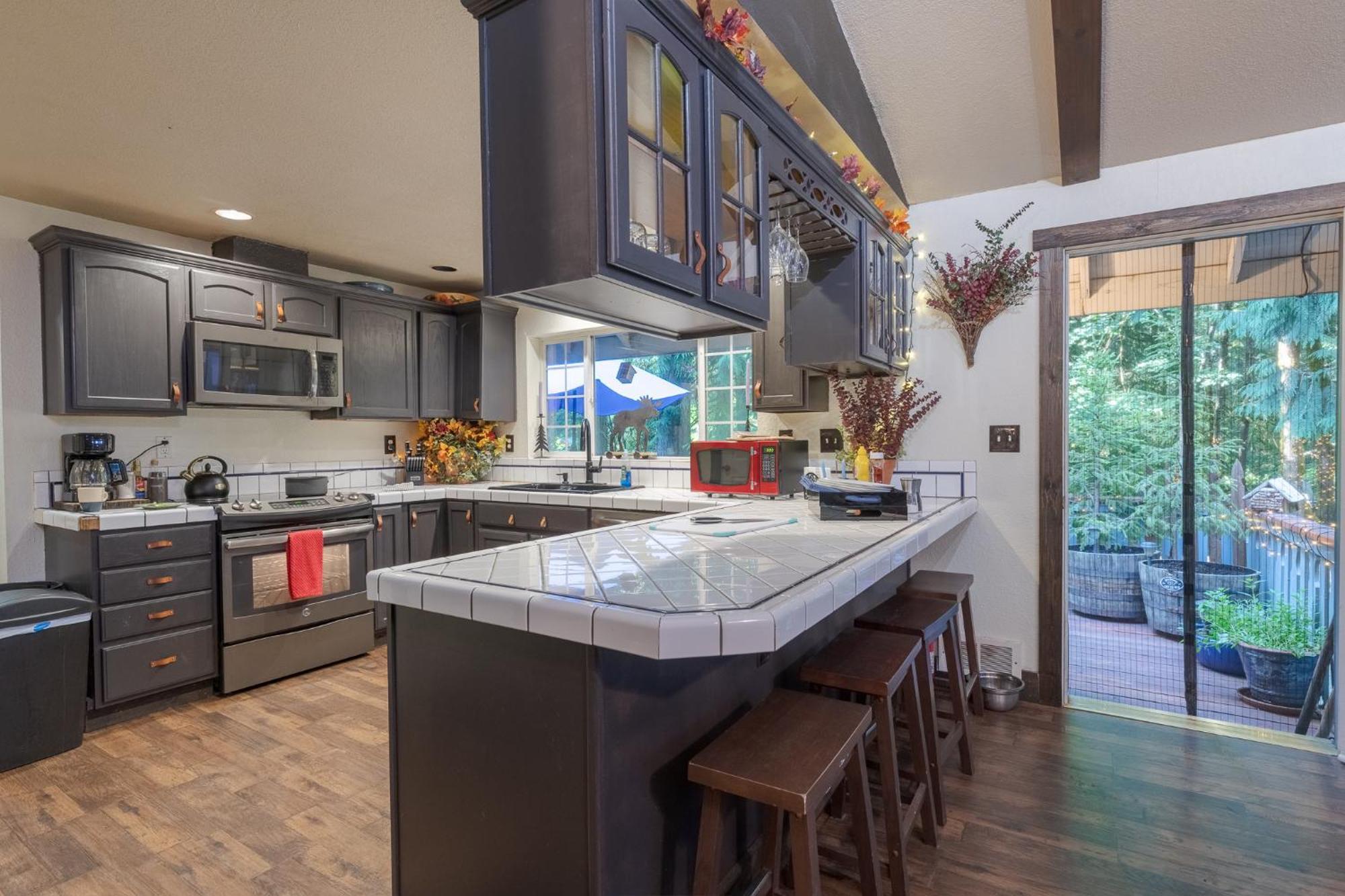 Cozy Bird House W Big Screen! Mount Hood Village Exteriör bild